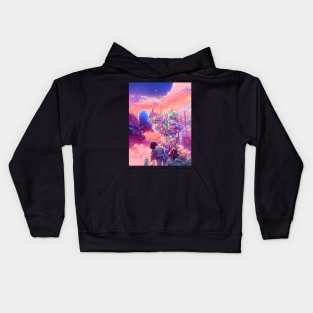 Future Dreams Afar From Urban World Kids Hoodie